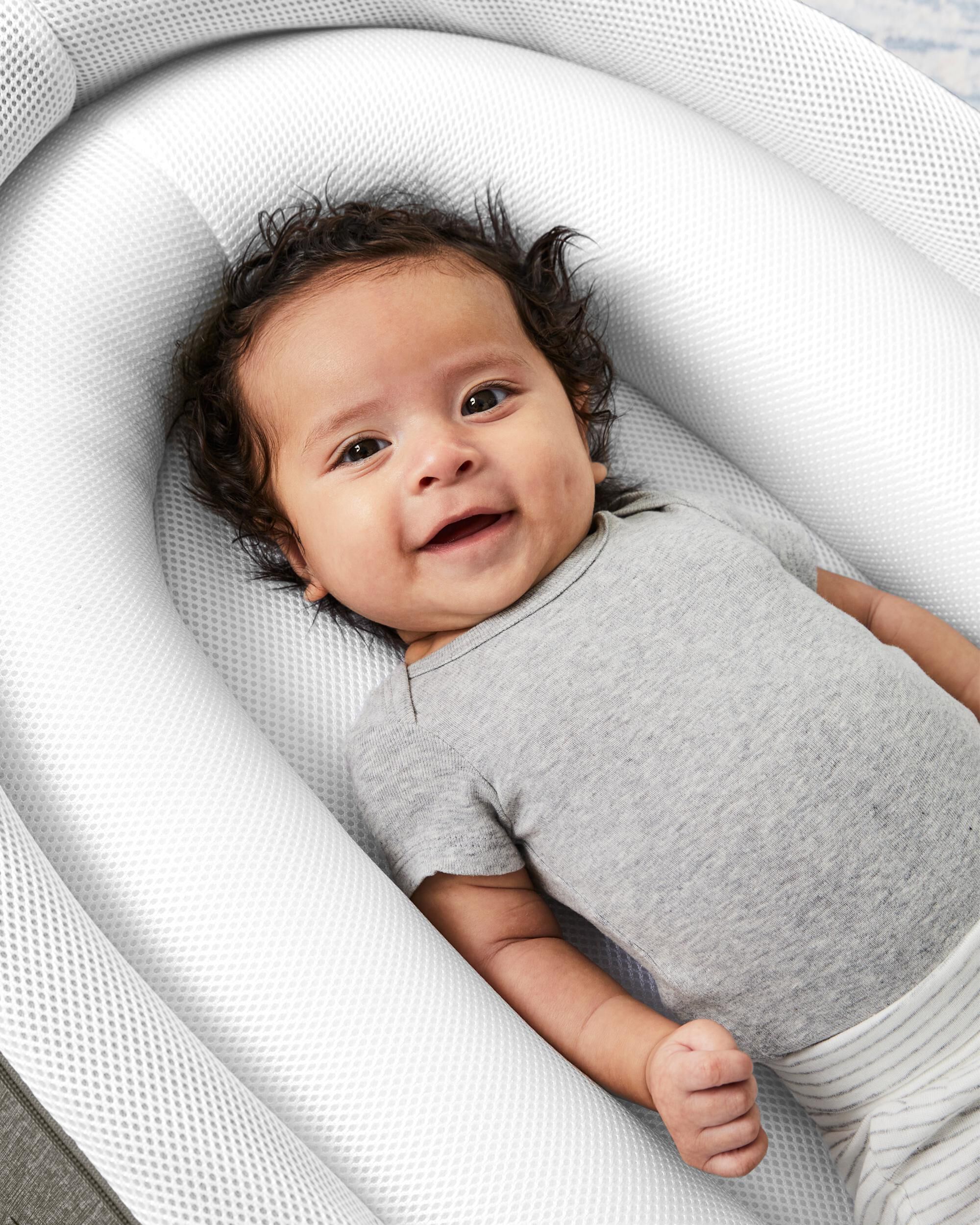 Playful Retreat Baby Nest - Grey Melange, image 9 of 15 slides