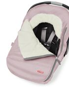 Stroll & Go Car Seat Cover - Pink Heather, image 4 of 9 slides