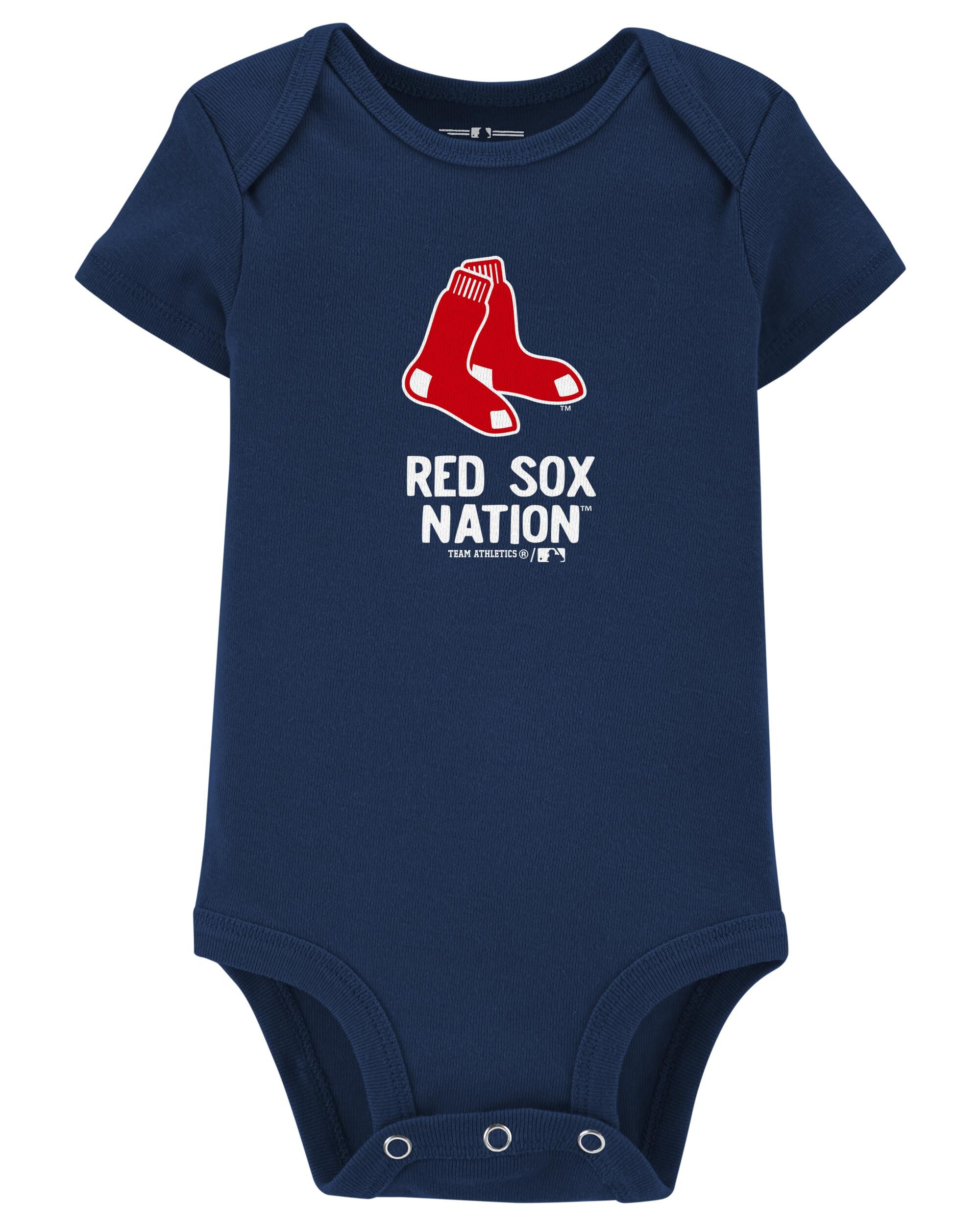 Boston red sox baby onesie 2025