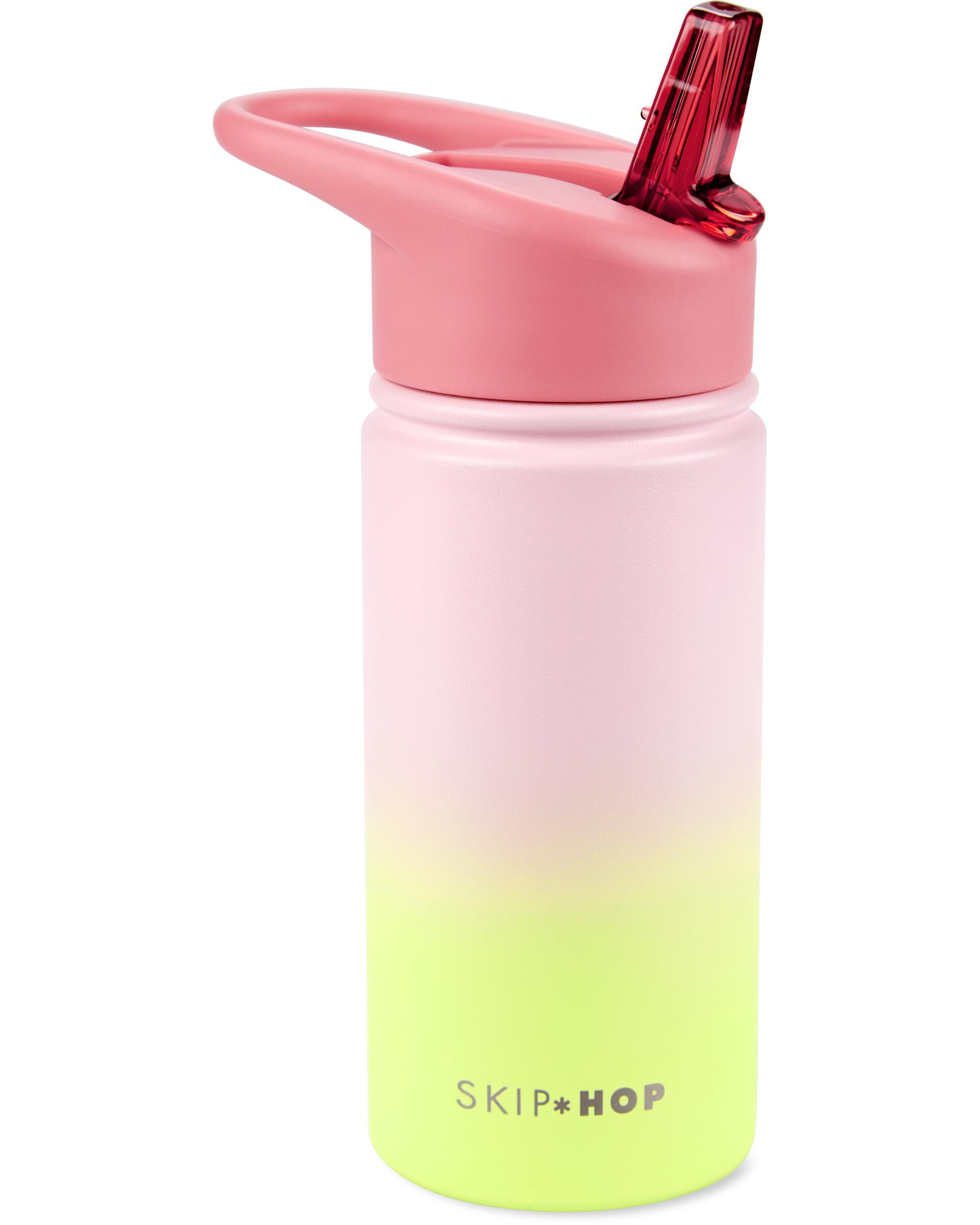 Wander Stainless Steel Water Bottle - Ombré Pink, image 2 of 2 slides