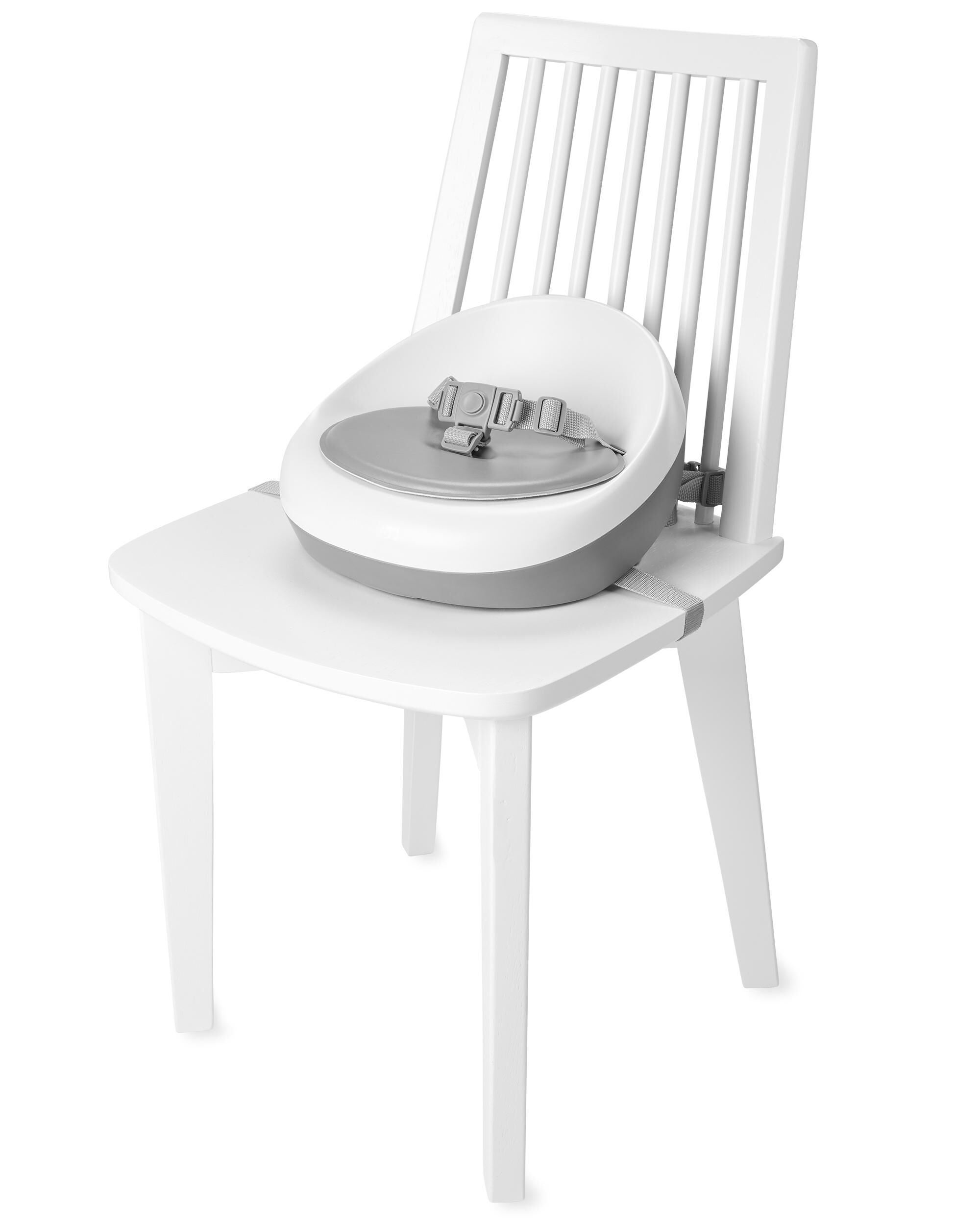 Sleek Seat Booster - Grey/White, image 8 of 11 slides
