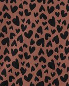 Kid 4-Piece Hearts 100% Snug Fit Cotton Pajamas, image 2 of 4 slides