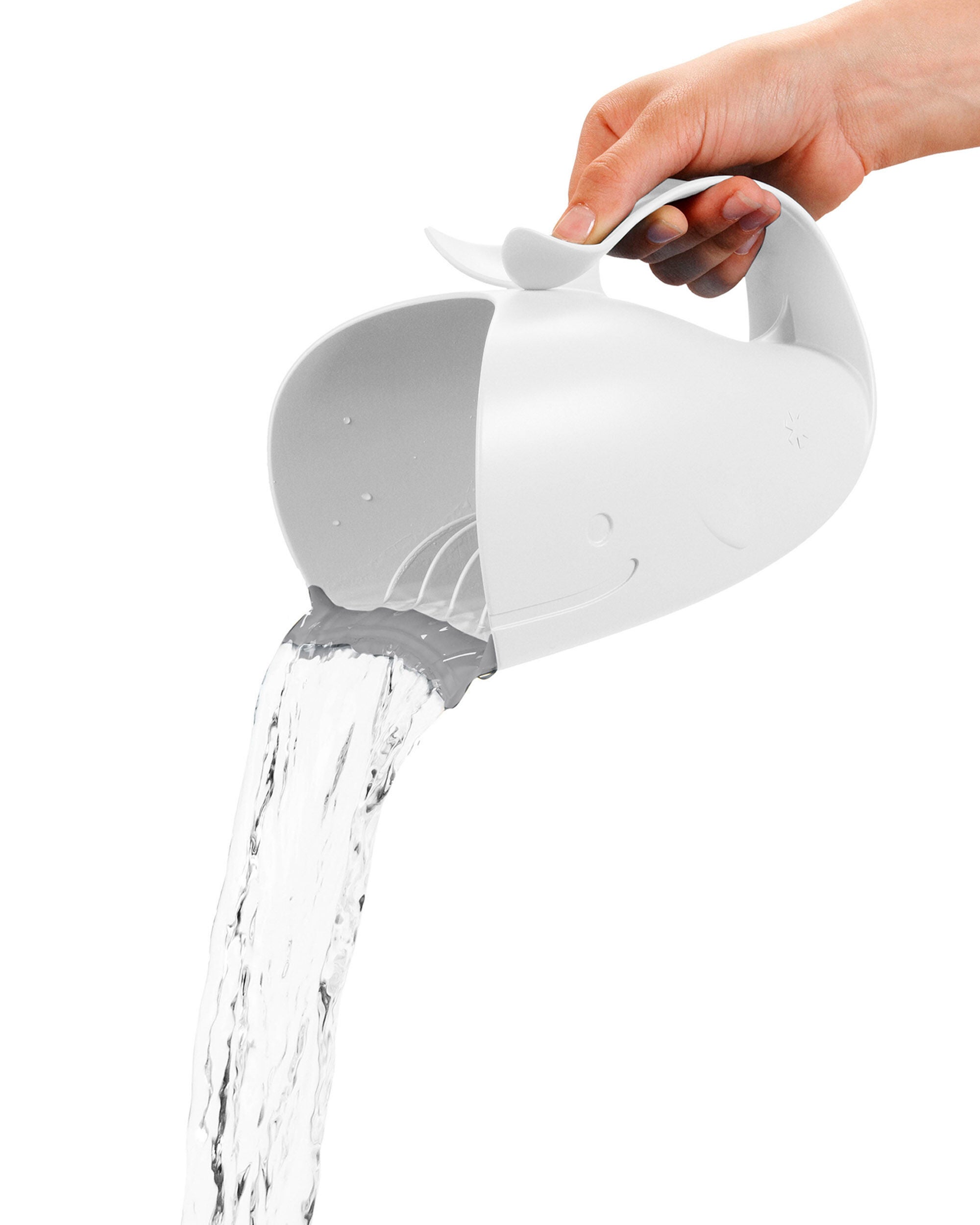 MOBY® Waterfall Bath Rinser - White, image 5 of 13 slides