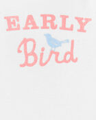 Baby Preemie Early Bird Bodysuit, image 3 of 3 slides