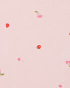 Baby 3-Piece Cherry Chambray Little Short Set, image 2 of 4 slides