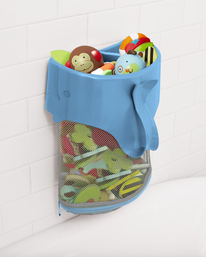 moby corner bath toy organizer