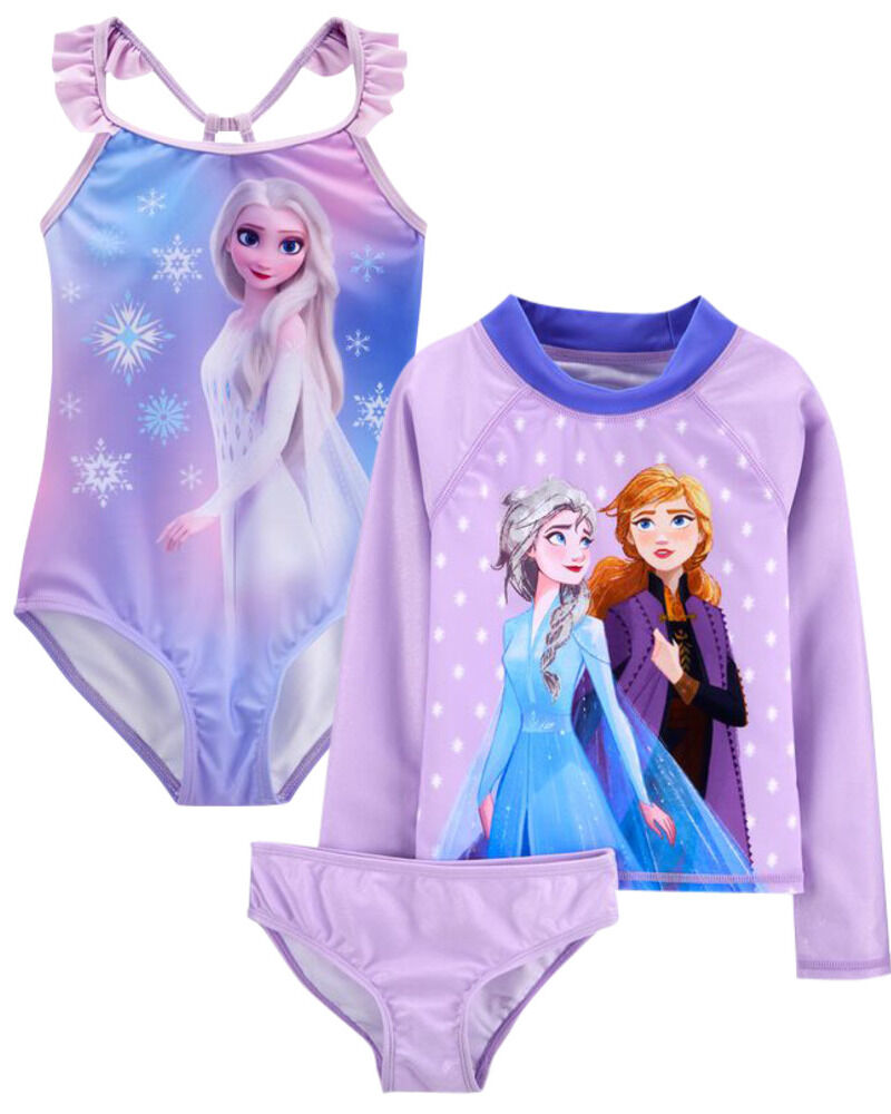 3-Piece Frozen Rashguard Set, image 1 of 1 slides
