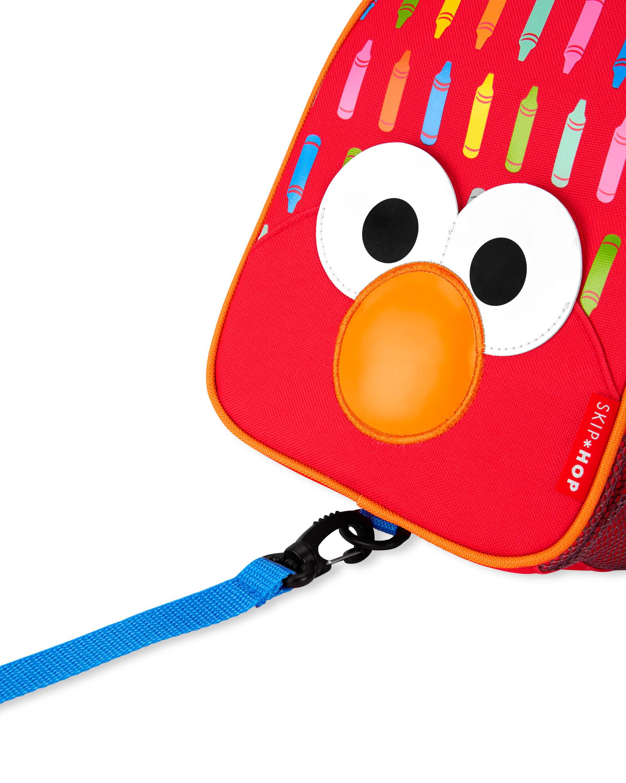 Sesame Street Elmo Backpack With Safety Harness, image 3 of 6 slides
