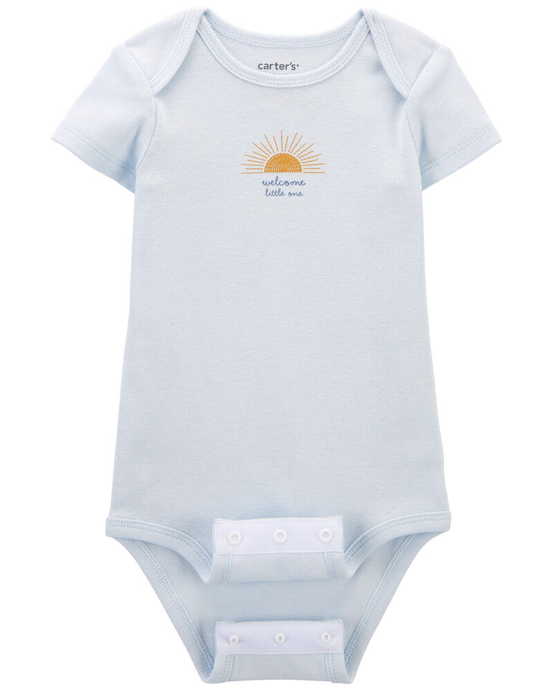 Baby Preemie Sun Graphic Bodysuit, image 3 of 5 slides