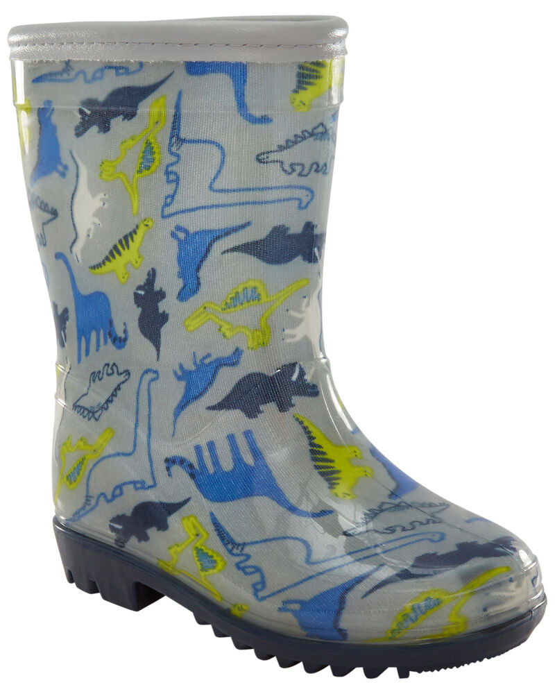 Carter's Dinosaur Rain Boots, image 1 of 7 slides