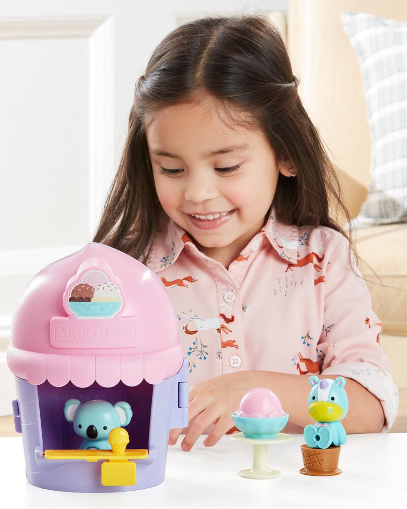 Zoo Ice Cream Shoppe Playset Toy - Unicorn, image 3 of 12 slides