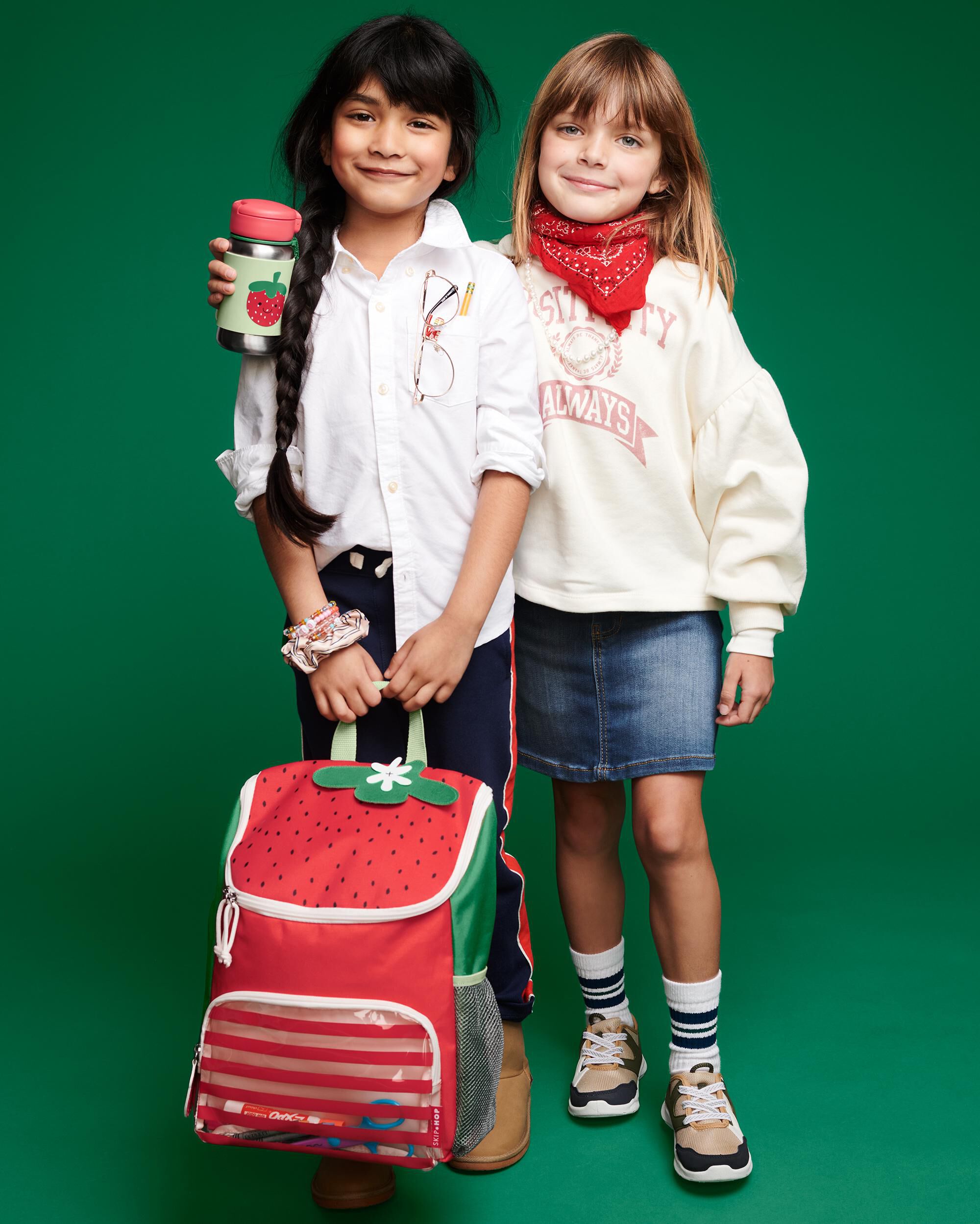 Spark Style Big Kid Backpack - Strawberry, image 12 of 14 slides