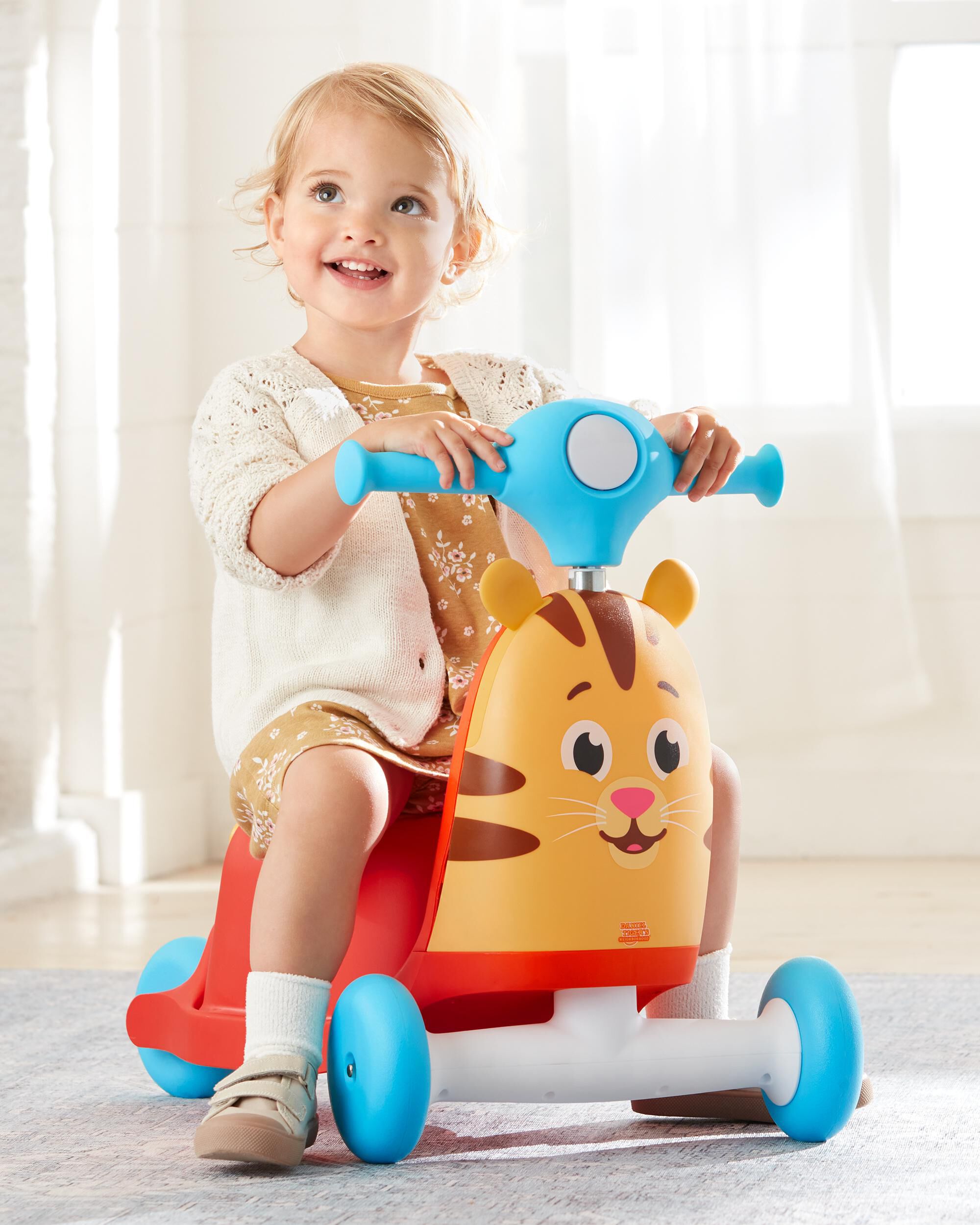 Daniel Tiger 3-in-1 Ride-On Toy, 