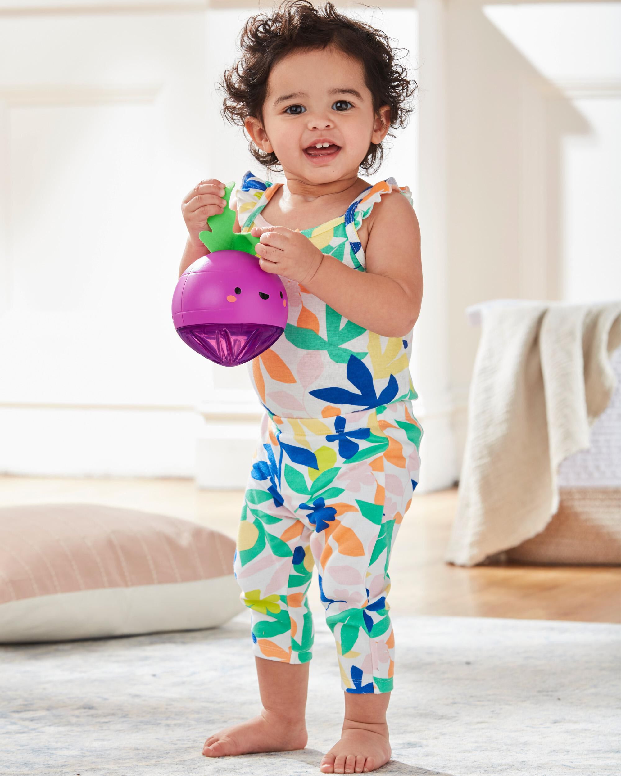 Purple Farmstand Beetbox Crawl Ball Baby Toy | skiphop.com