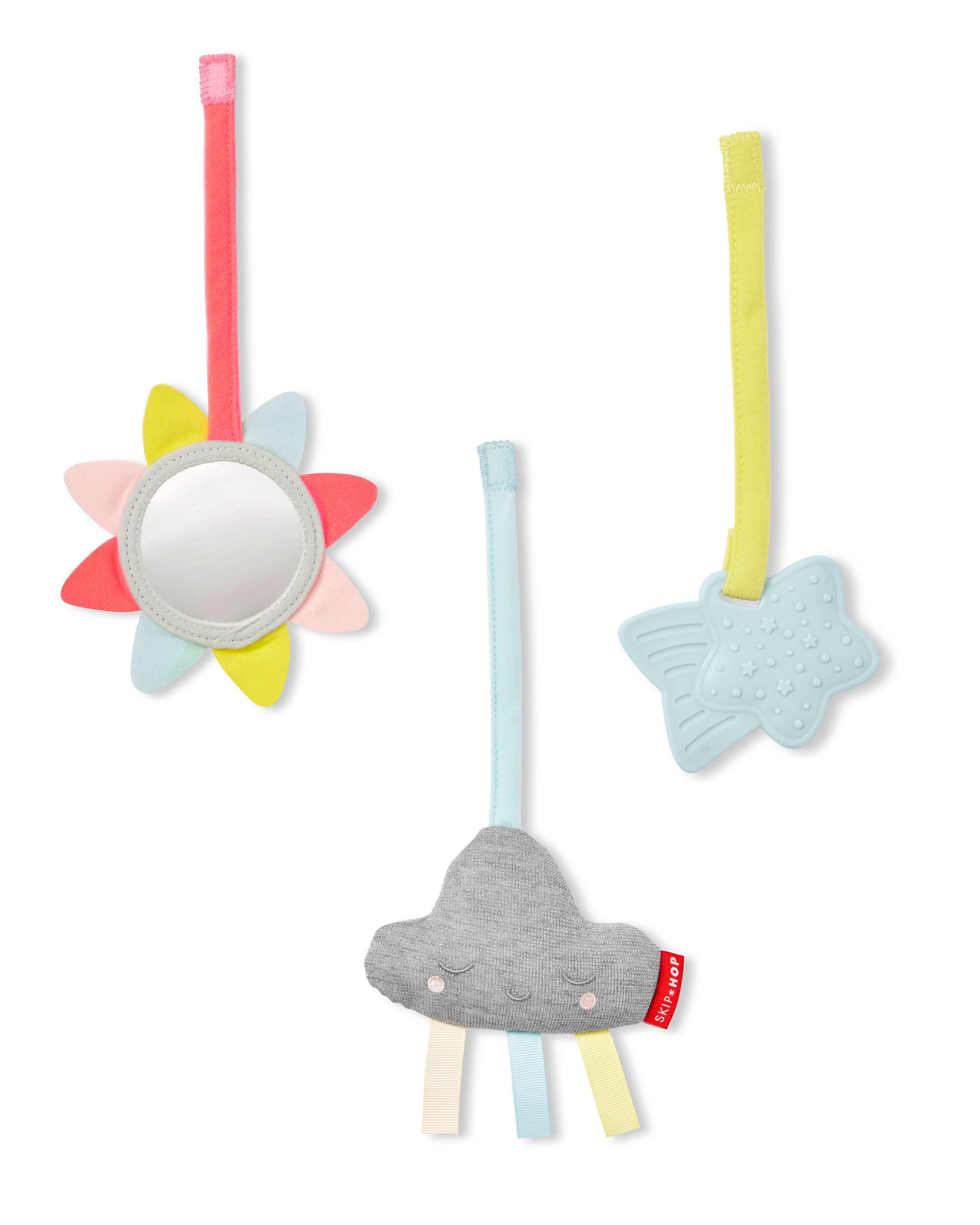 Silver Lining Cloud Wooden Activity Gym, image 5 of 13 slides