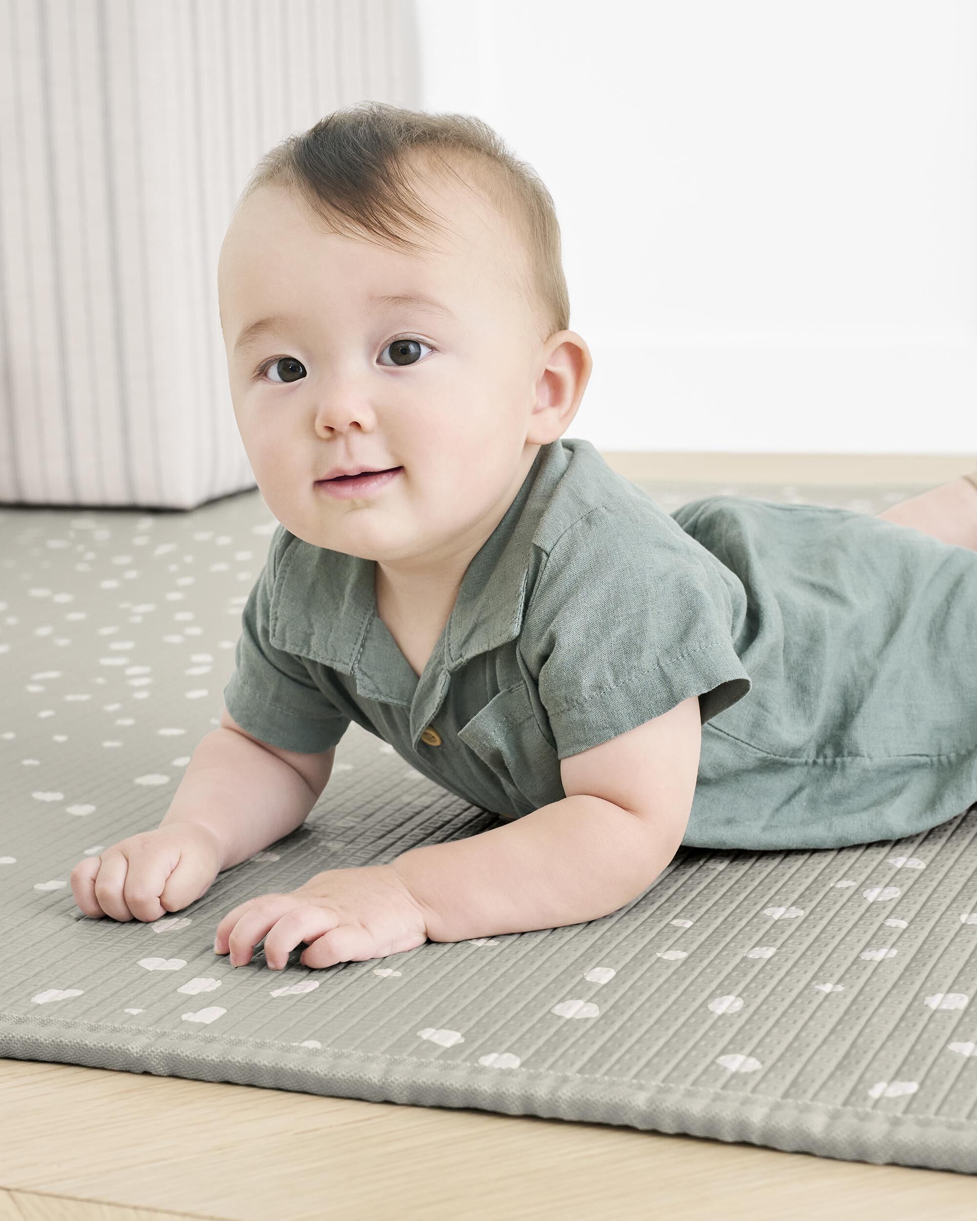 Doubleplay Reversible Playmat - Boho Beige, image 5 of 6 slides