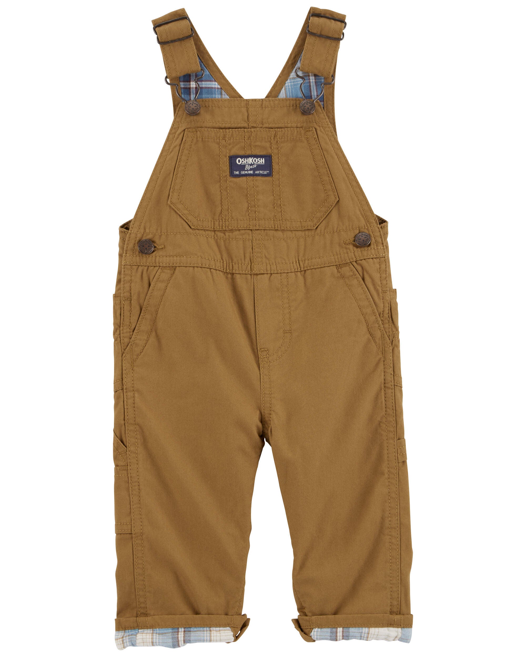 Light Denim Baby Classic OshKosh Overalls | skiphop.com