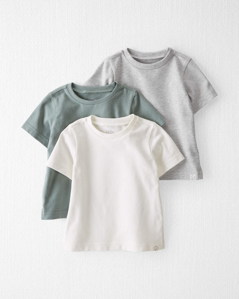 Baby 3-Pack Organic Cotton T-Shirts
, image 1 of 7 slides