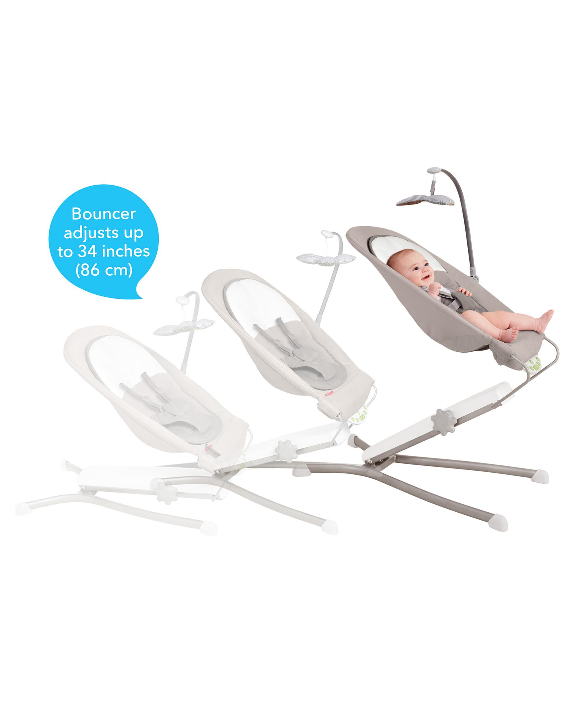 Uplift Multi Level Baby Bouncer Skiphop Com Uplift Multi Level Baby Bouncer
