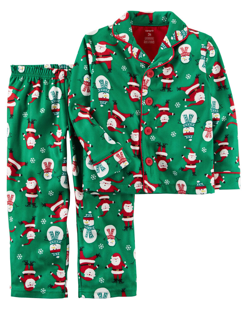 2 Piece Microfleece Christmas Pjs Skiphop Com
