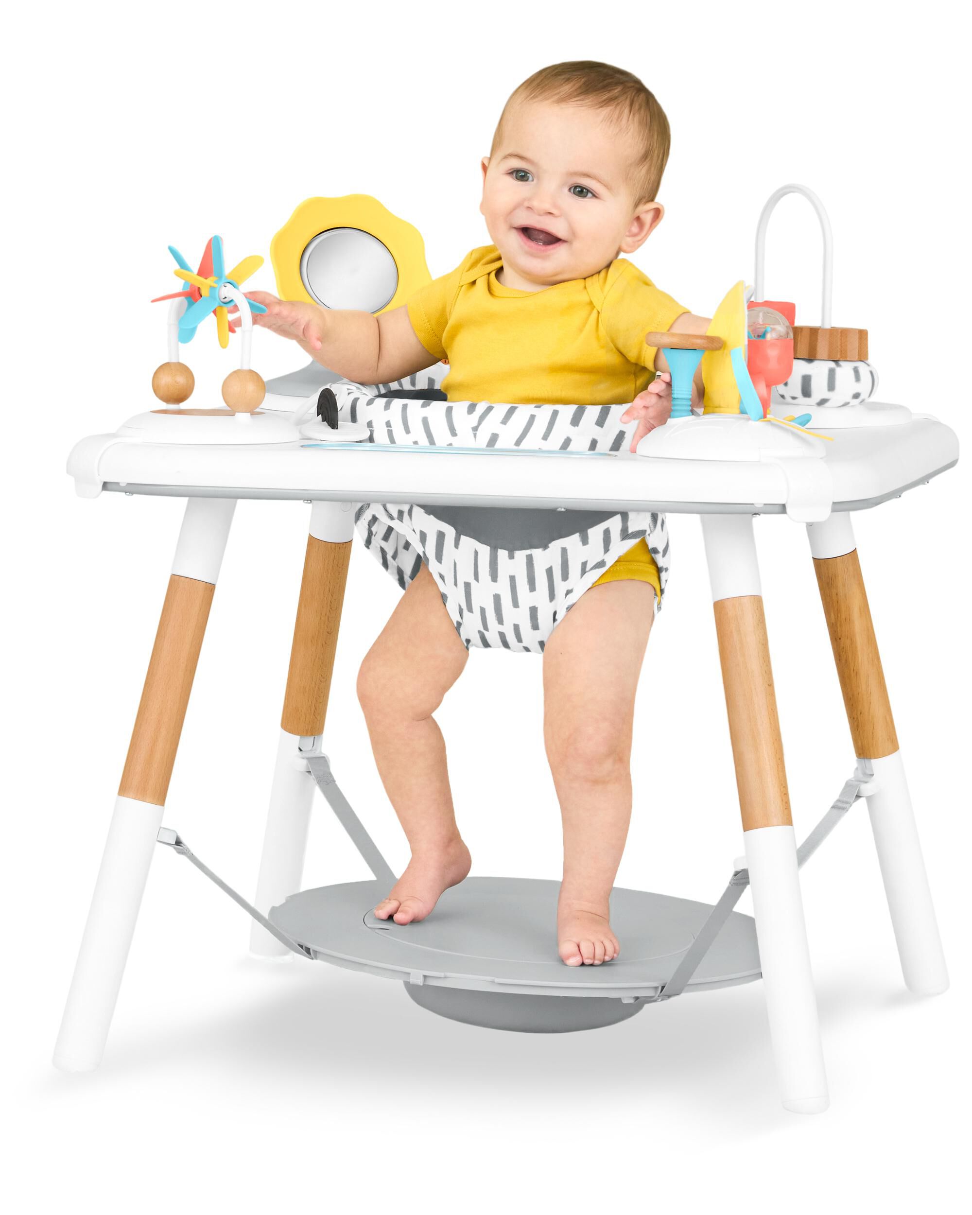 Baby Discoverosity Montessori-Inspired 3-Stage Activity Center & Play Table, 