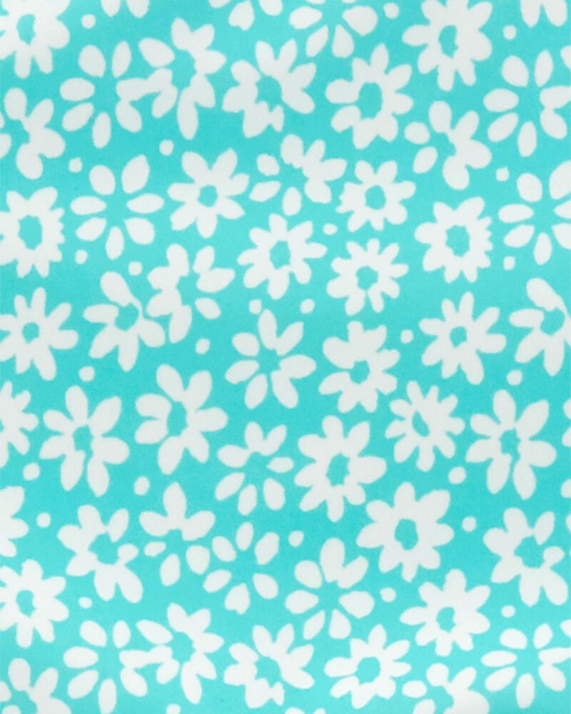 Kid 1-Piece Floral Print Cut-Out Swimsuit, image 3 of 4 slides