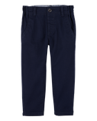 Baby Slim Tapered Chino Pants - Navy, image 1 of 4 slides