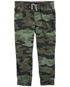 Toddler Camo Everyday Pull-On Pants, image 1 of 3 slides