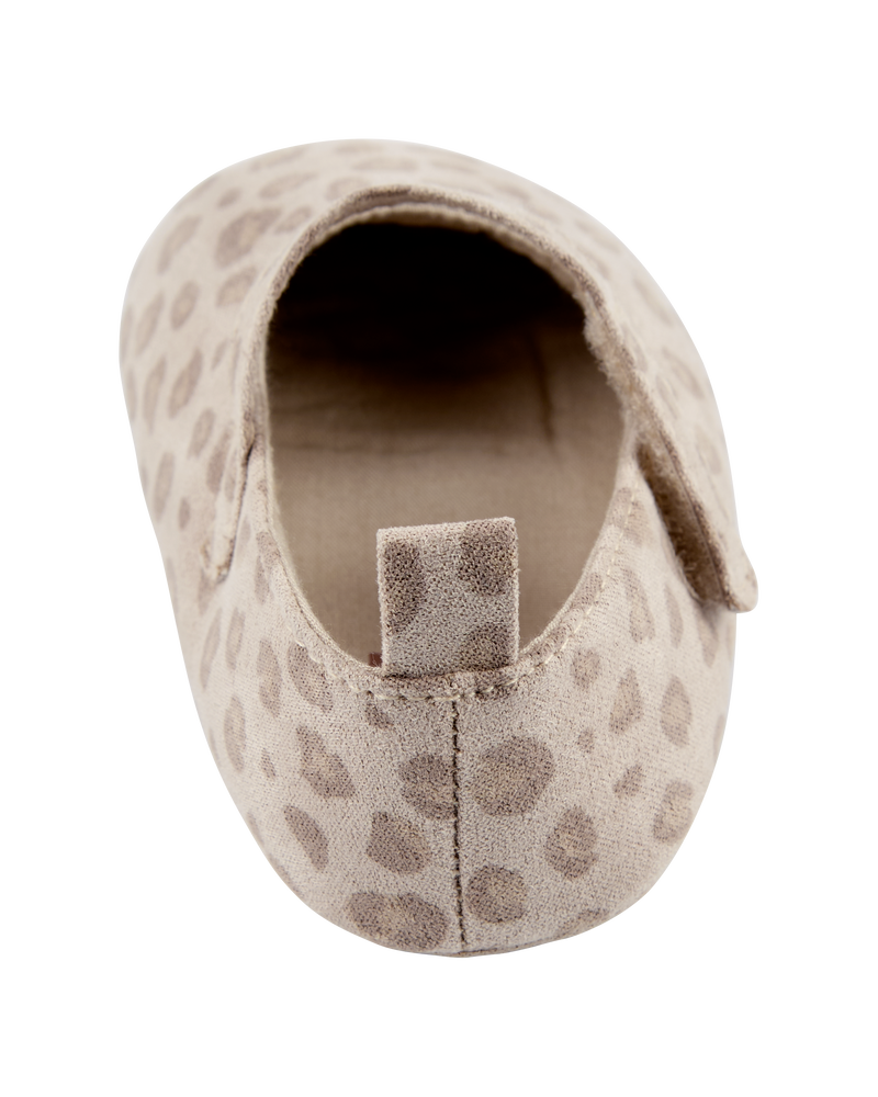 Baby Leopard Print Mary Jane Baby Shoes, image 3 of 7 slides