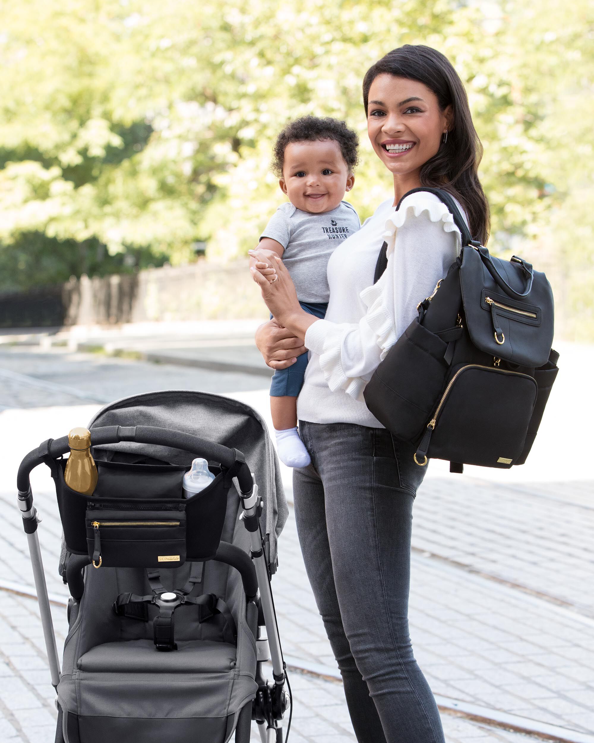 Skip hop deluxe chelsea stroller organizer store