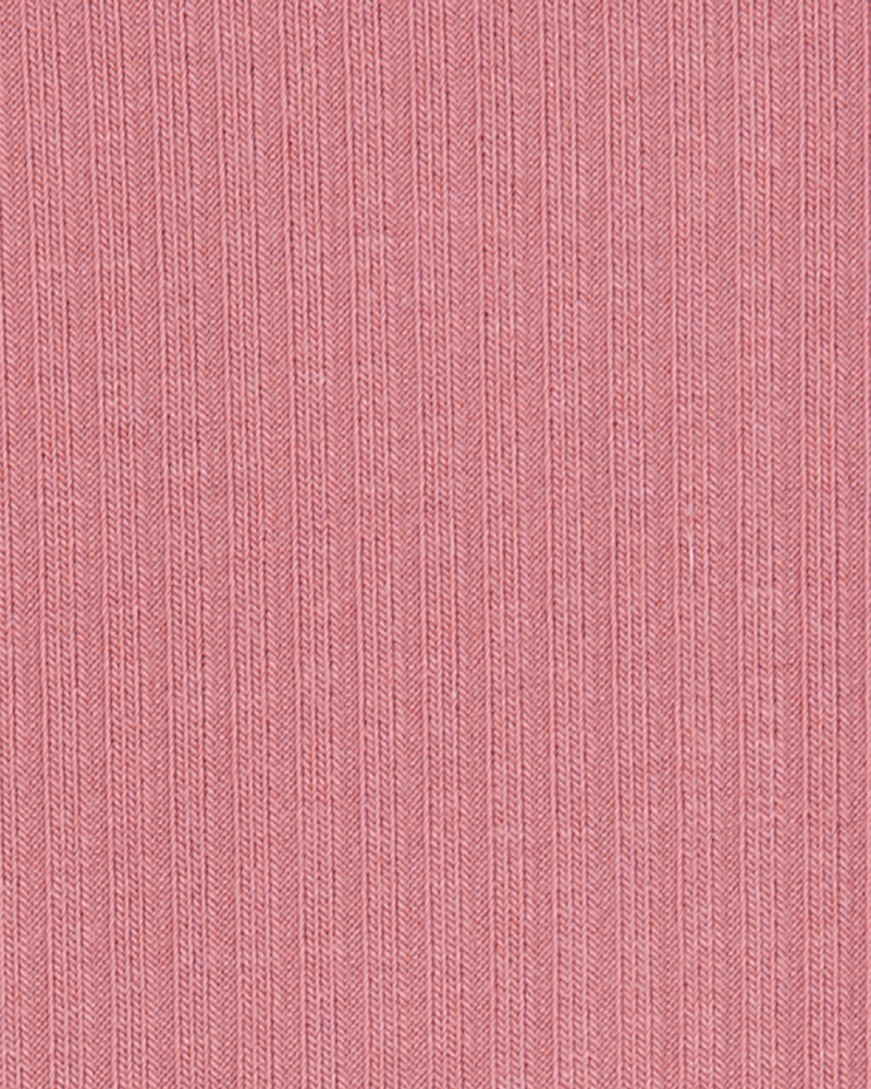 Baby Girl 2-Pack PurelySoft Zip-Up Rompers - Pink, image 3 of 6 slides
