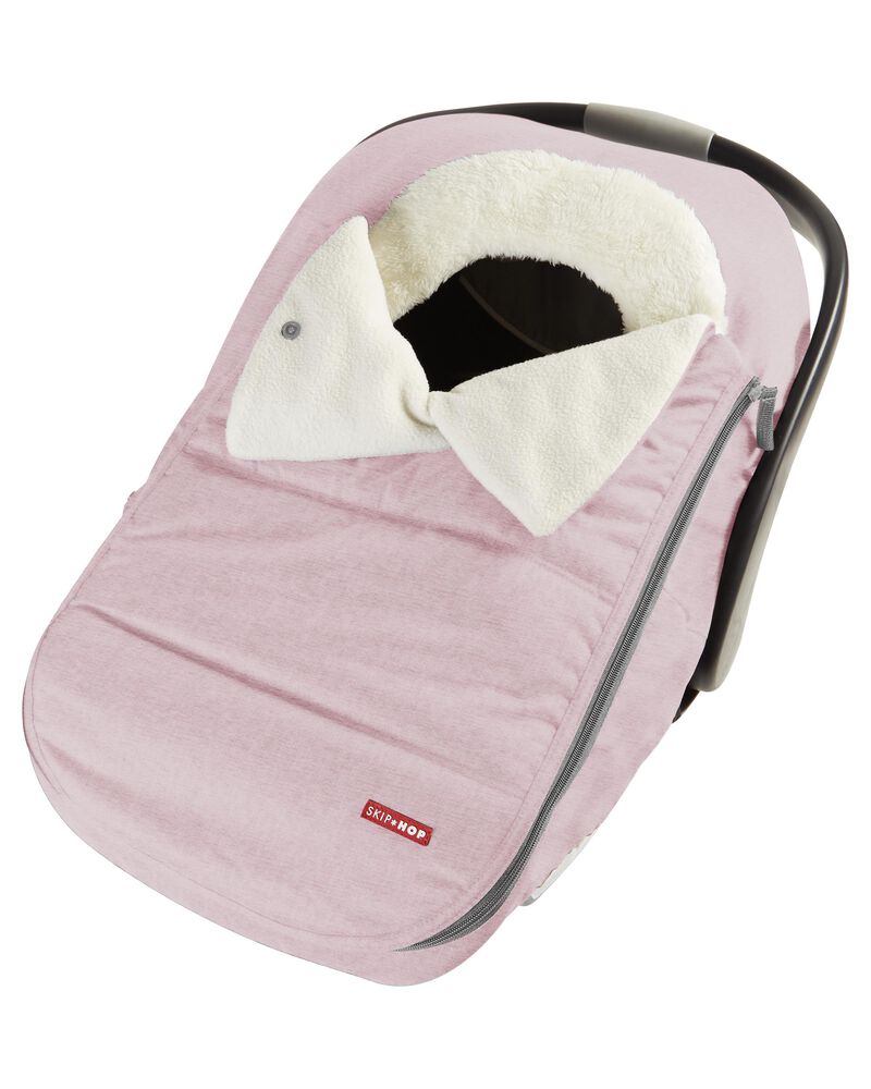 Stroll & Go Car Seat Cover - Pink Heather, image 1 of 8 slides