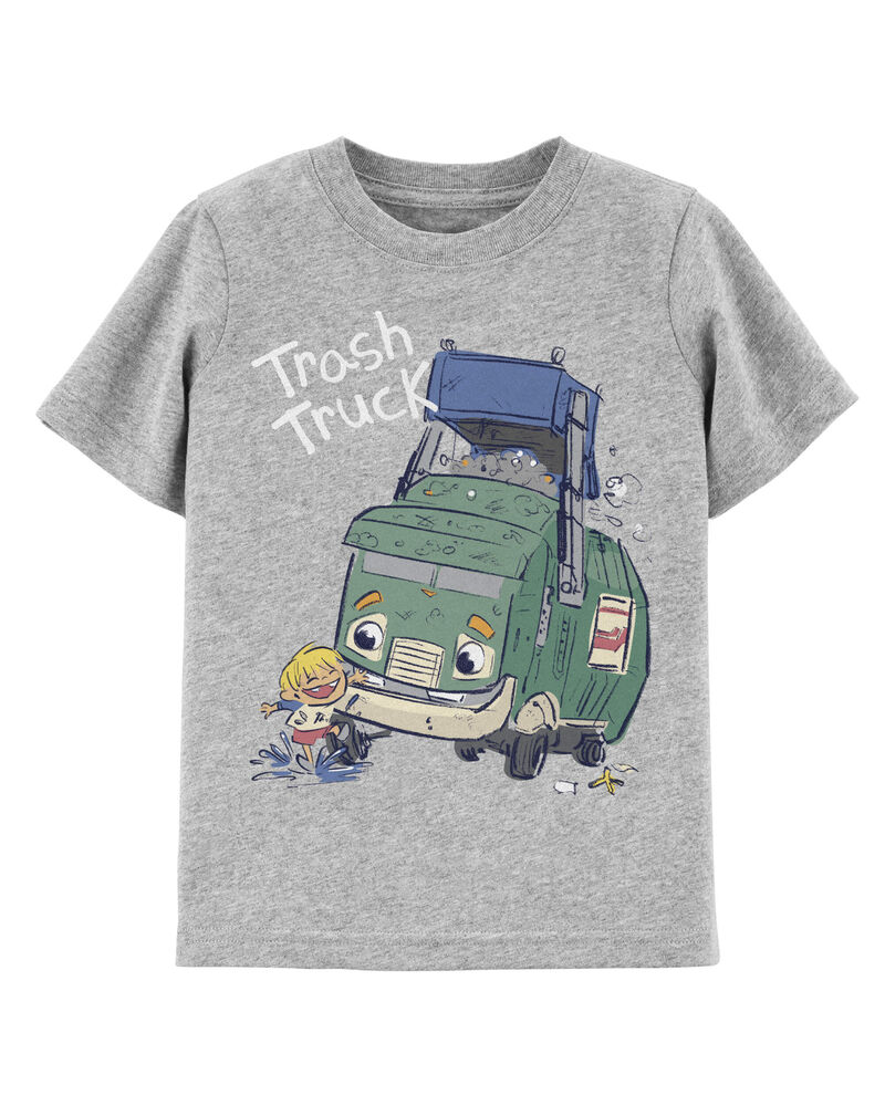 Toddler Trash Truck Tee, image 1 of 2 slides