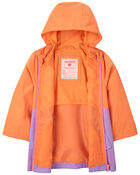 Toddler Colorblock Rain Jacket, image 2 of 3 slides