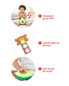 Farmstand Rock-A-Mole Guitar Baby Toy, image 3 of 8 slides