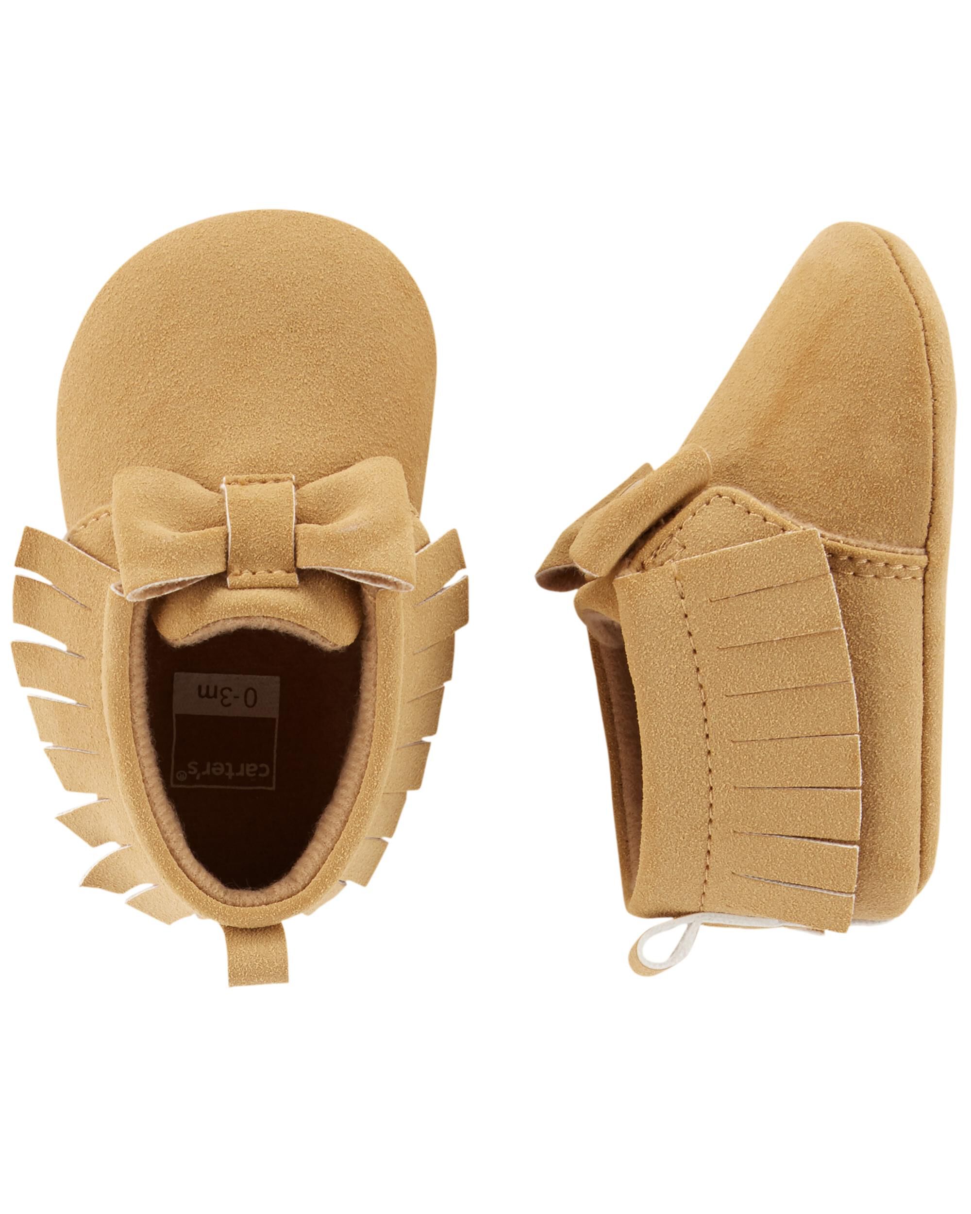 baby girl moccasin shoes