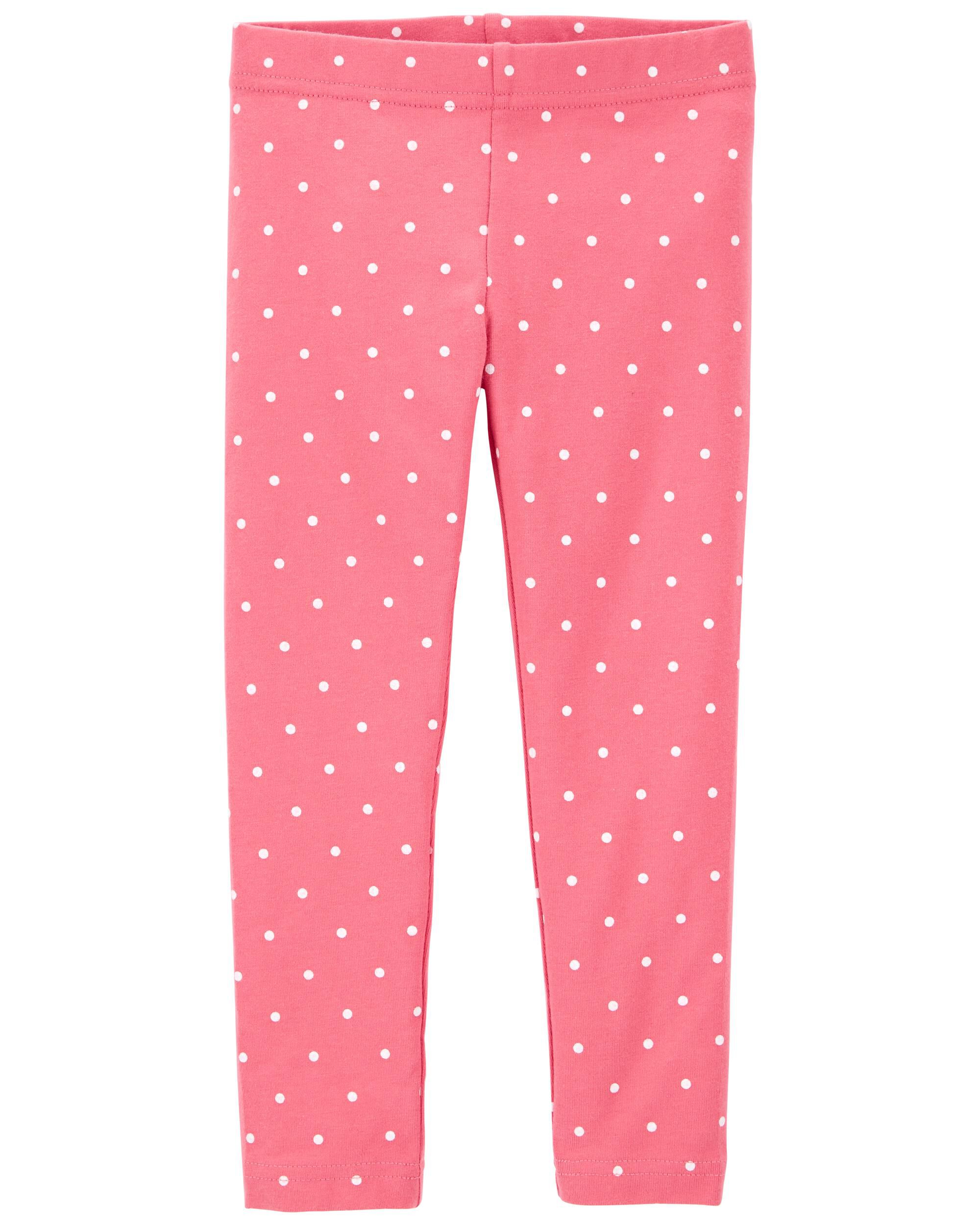 Rose Baby Polka Dot Leggings skiphop
