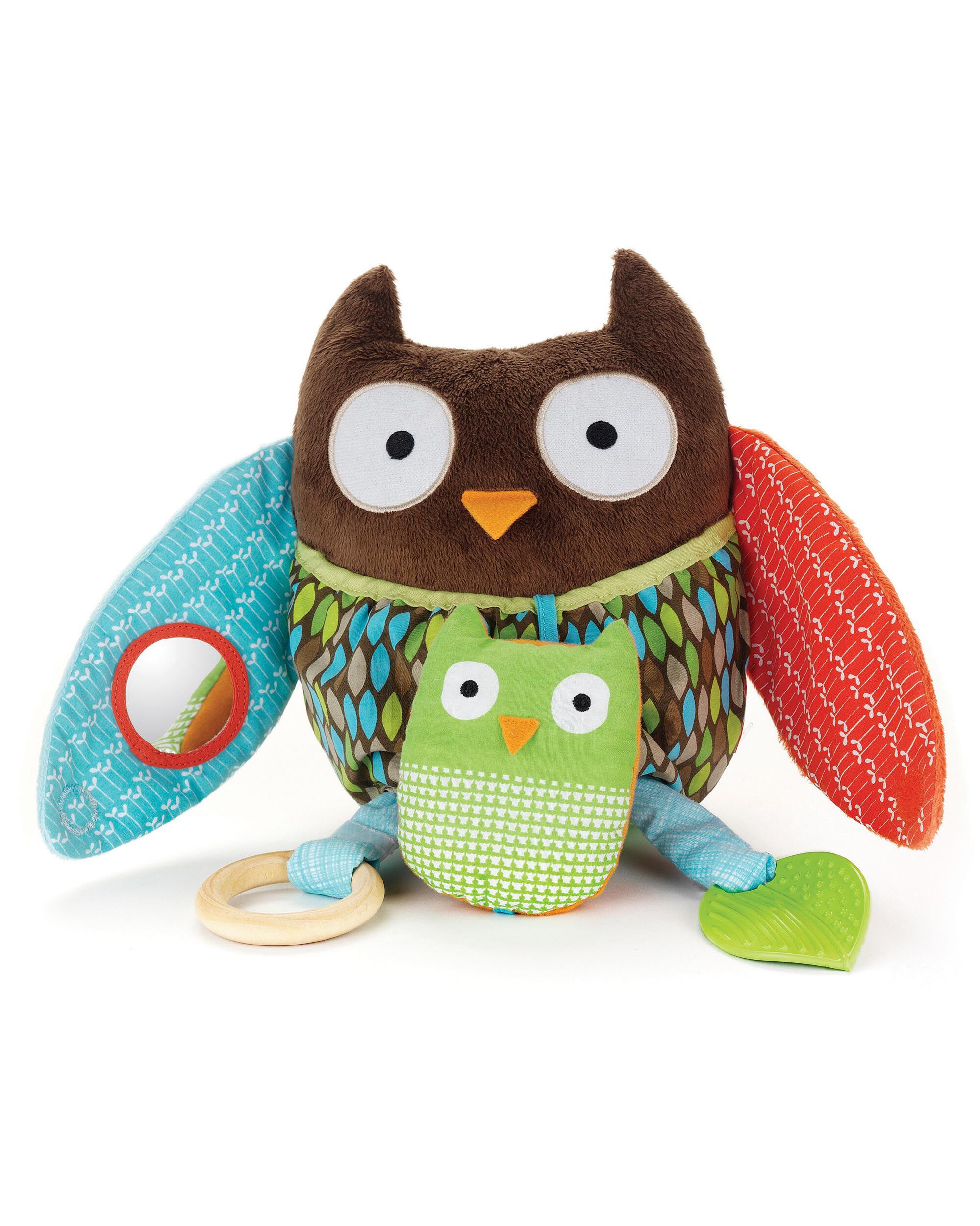 skip hop owl push toy