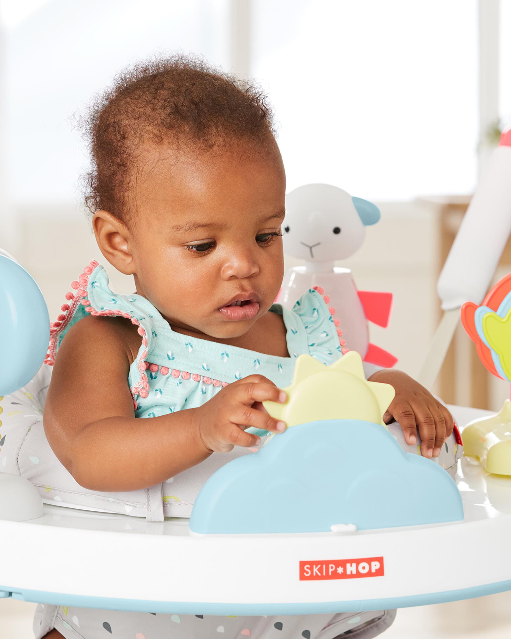 Multi Silver Lining Cloud™ Play & Fold Jumper | skiphop.com
