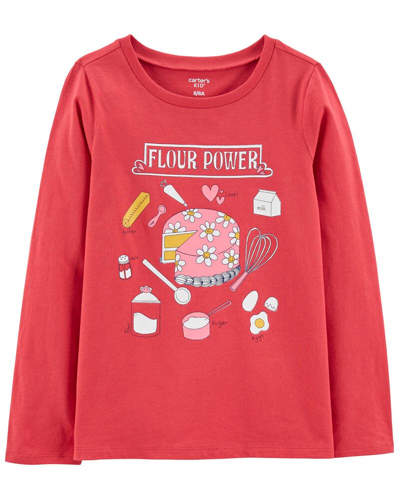 Flour Power Baking Graphic Tee, image 1 of 3 slides