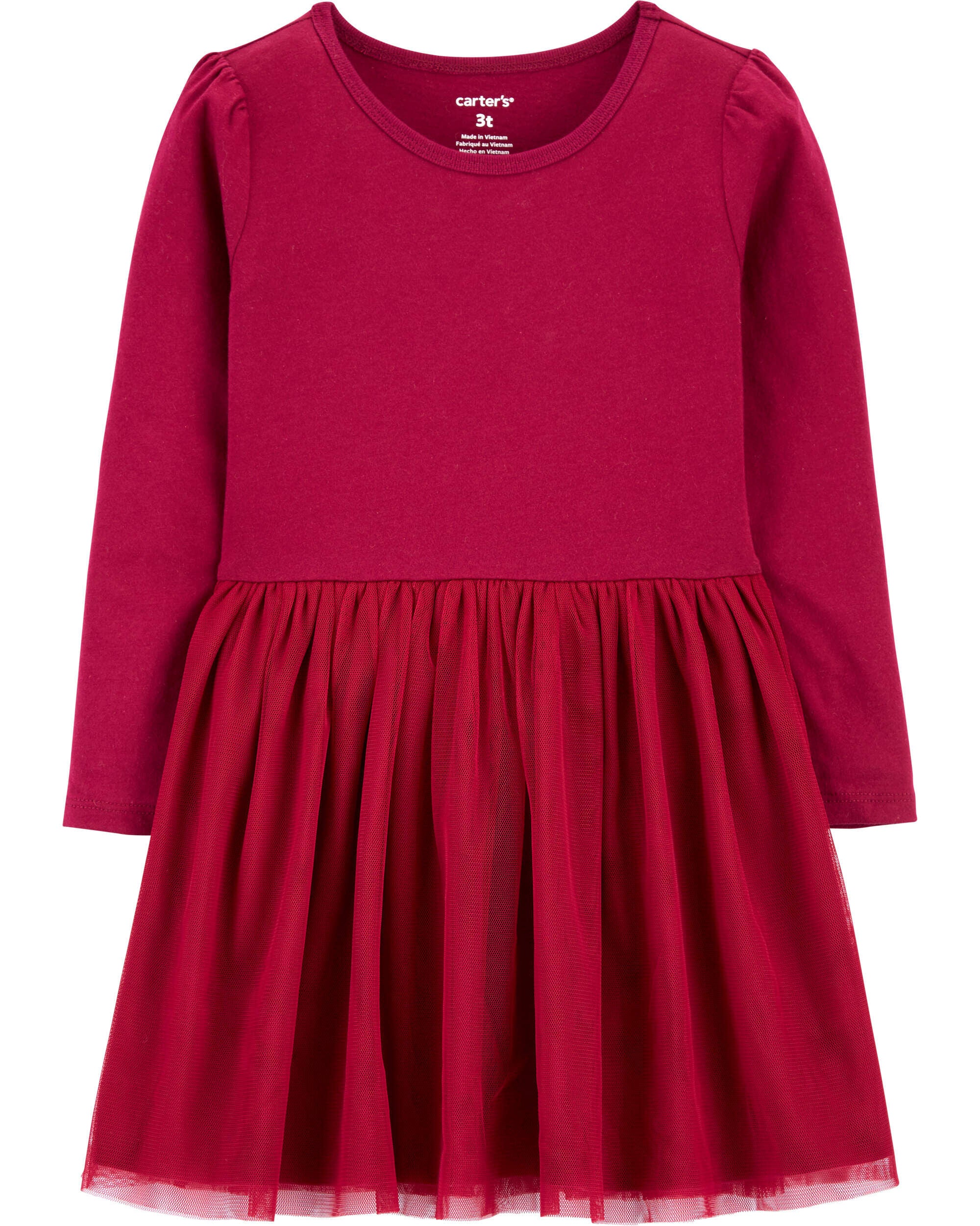 Purple Toddler Tutu Jersey Dress skiphop