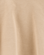 Toddler Ponte Knit Uniform Skort - Khaki, image 5 of 6 slides