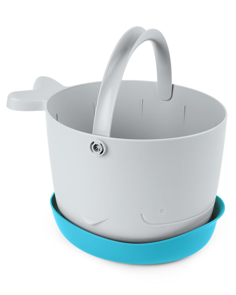 Moby Stowaway Bath Toy Bucket, image 1 of 10 slides