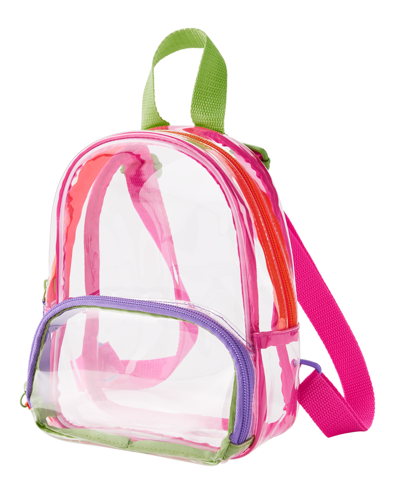 OshKosh Clear Mini Backpack, image 1 of 2 slides