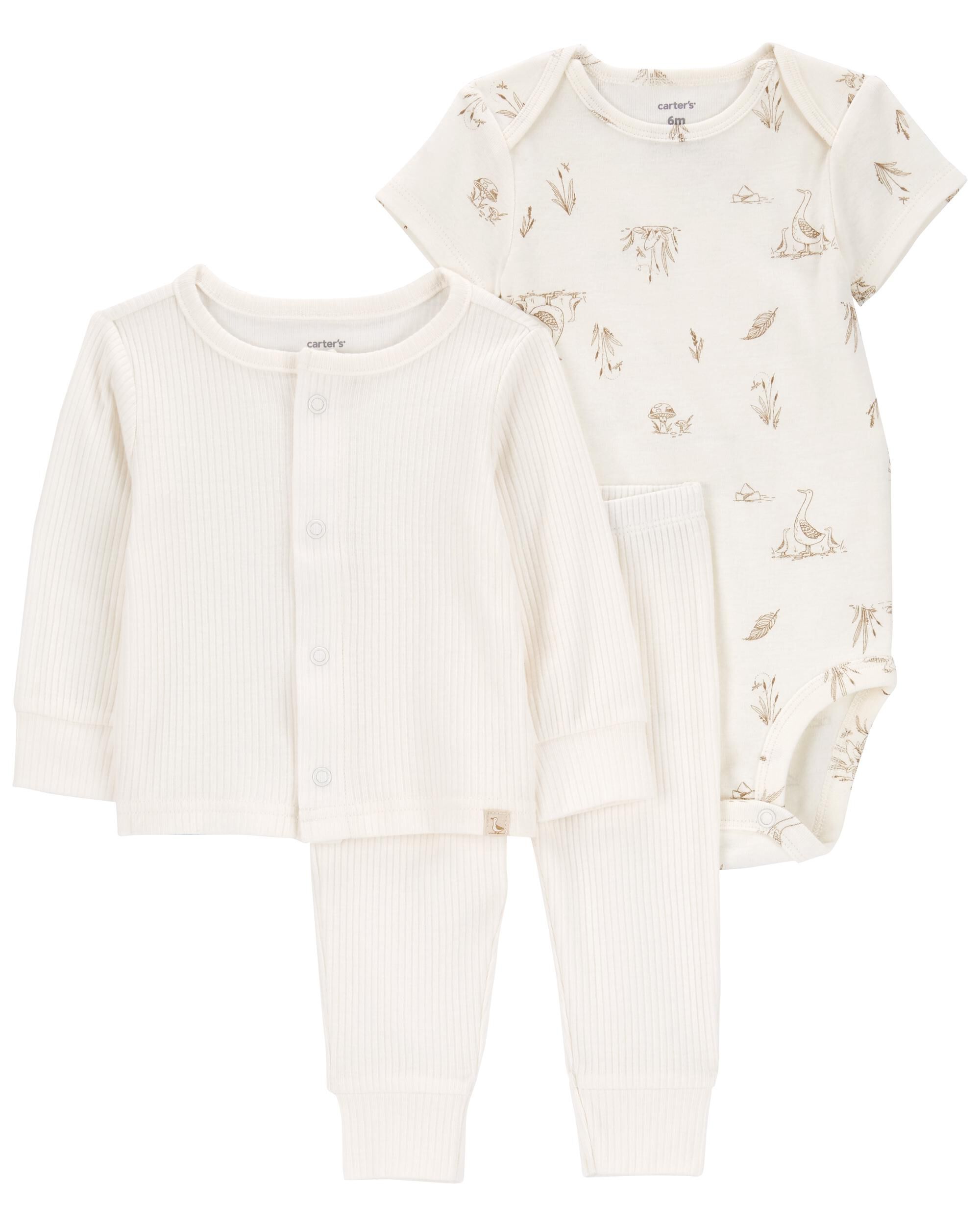 Carters white 2024 cardigan