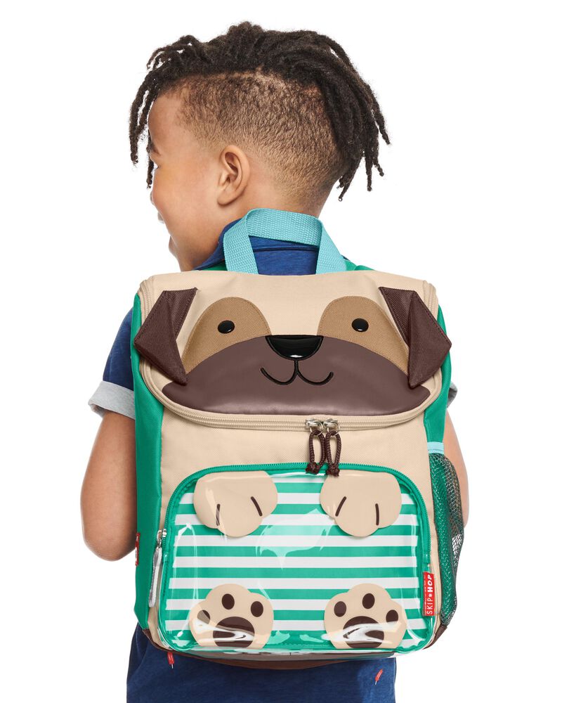 Zoo Big Kid Backpack - Pug, image 9 of 12 slides