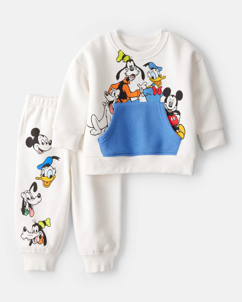 Baby 2-Piece Mickey And Friends Outfit Set, image 1 of 6 slides