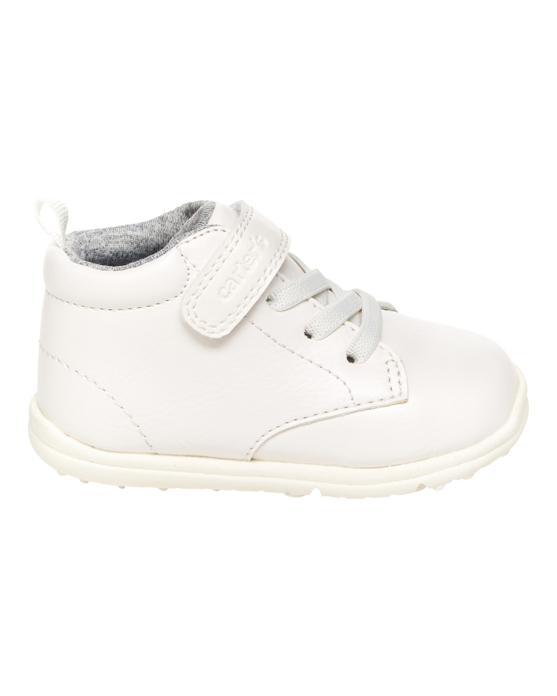 Every Step® First Walker High-Top Sneakers - White, image 2 of 6 slides