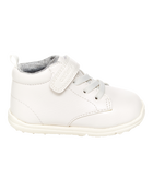 Every Step® First Walker High-Top Sneakers - White, image 2 of 6 slides