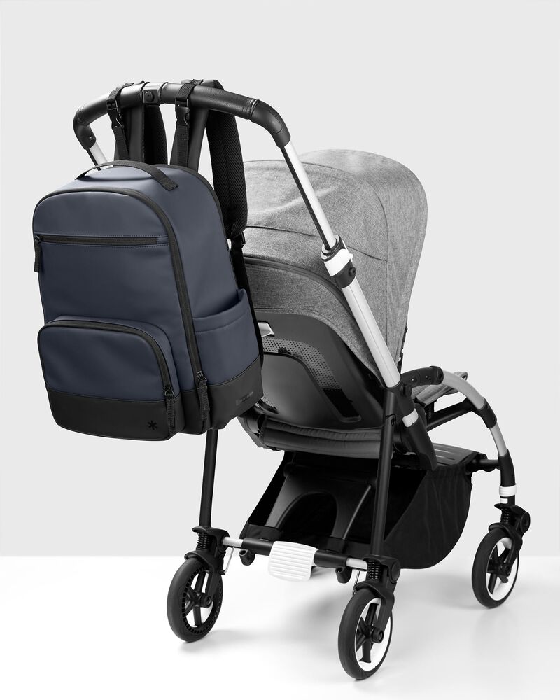 Flex Diaper Bag Backpack - Navy, image 7 of 12 slides